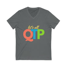 Load image into Gallery viewer, QTP Short Sleeve V-Neck Tee