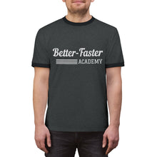 Load image into Gallery viewer, Better-Faster Academy Ringer Tee