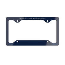 Load image into Gallery viewer, Imposter Syndrome Metal License Plate Frame