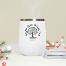 Load image into Gallery viewer, Know Your Strengths Wine Tumbler