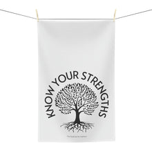 Load image into Gallery viewer, Know Your Strengths Soft Tea Towel