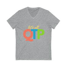 Load image into Gallery viewer, QTP Short Sleeve V-Neck Tee
