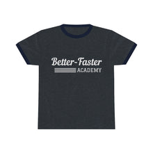 Load image into Gallery viewer, Better-Faster Academy Ringer Tee
