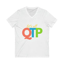 Load image into Gallery viewer, QTP Short Sleeve V-Neck Tee
