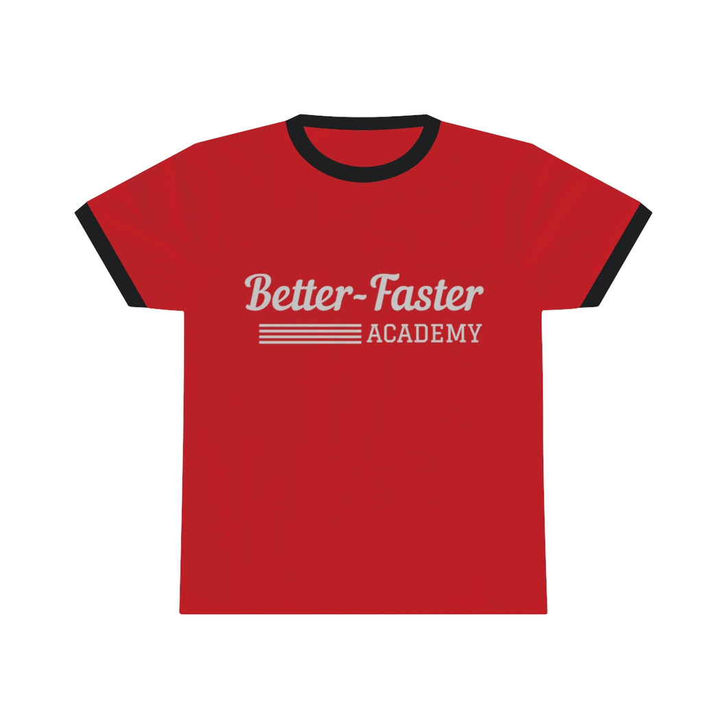 Better-Faster Academy Ringer Tee