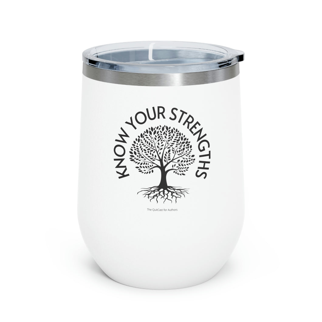 Know Your Strengths Wine Tumbler