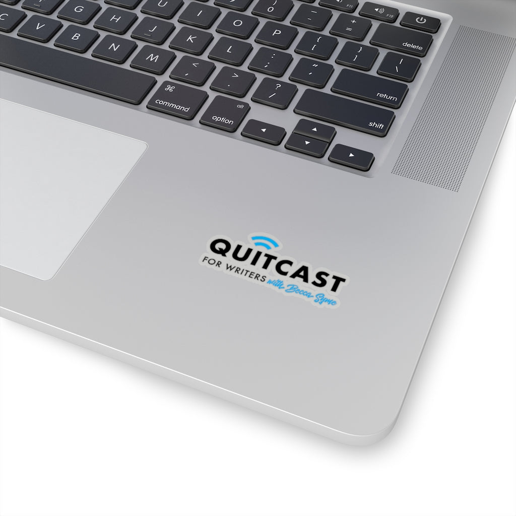 Quitcast Kiss-Cut Sticker